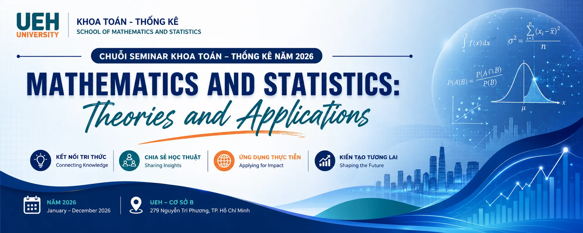 Thư mời tham dự chuỗi seminar khoa TTK kỳ tháng 08/2026
