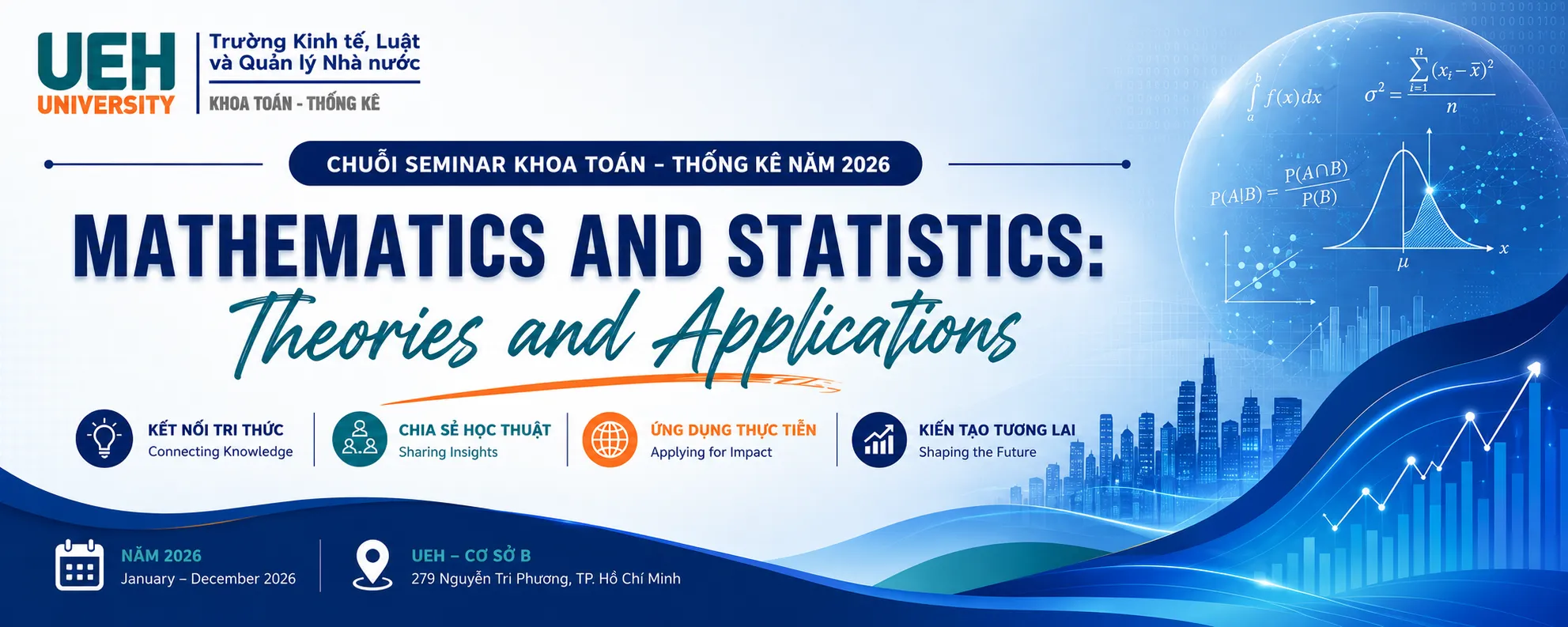 Thông báo mời tham dự chuỗi seminar khoa TTK kỳ tháng 08/2026