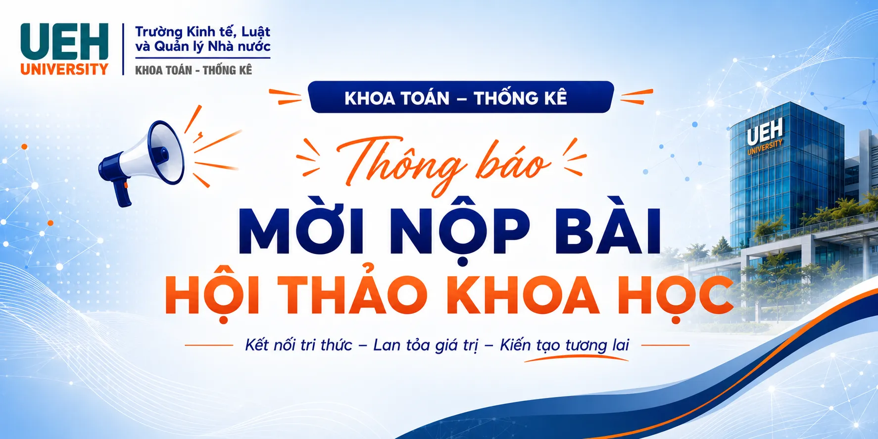 Thông báo mời nộp bài Hội thảo quốc gia “Thống kê và Khoa học dữ liệu: Cách tiếp cận đa chiều trong nghiên cứu Kinh tế, Xã hội và Môi trường”