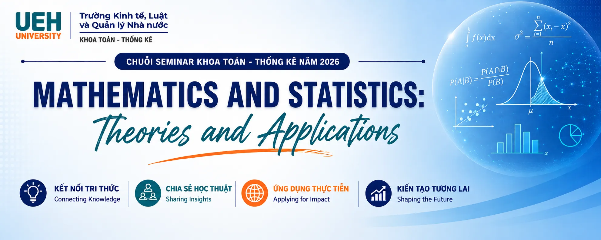 Thông báo mời tham dự chuỗi seminar khoa TTK kỳ tháng 08/2026
