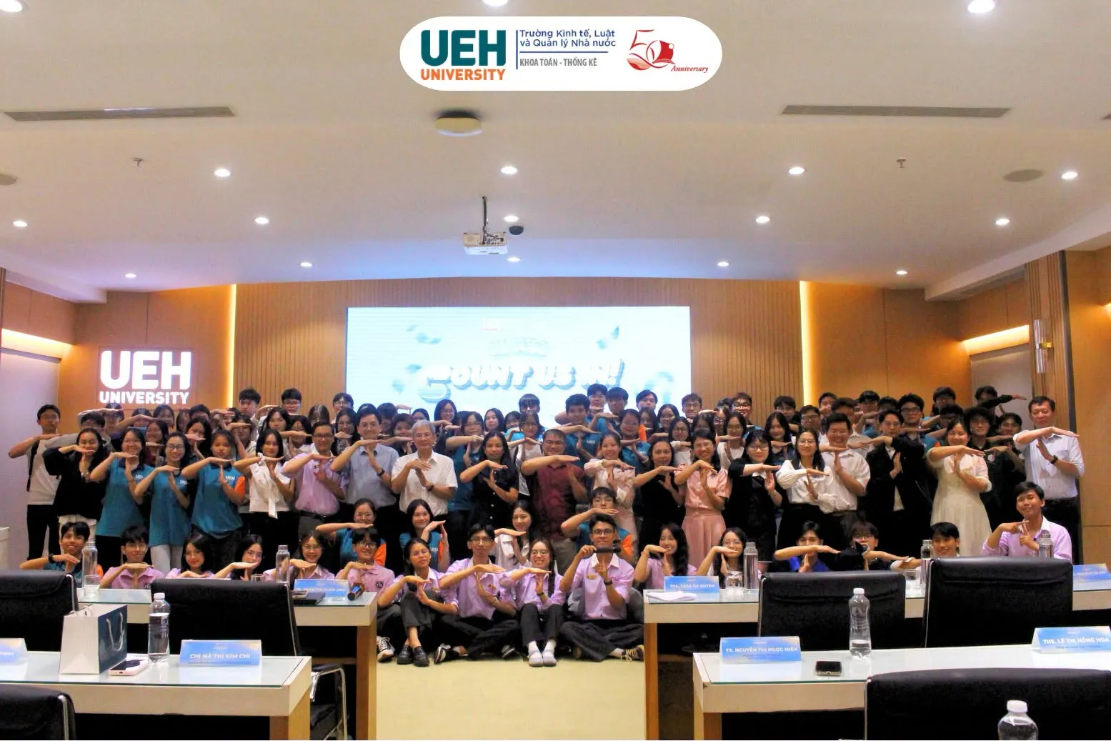 Gala Chào Đón Tân Sinh Viên Khoa Toán - Thống Kê 2026: Hi K52: Count Us In!
