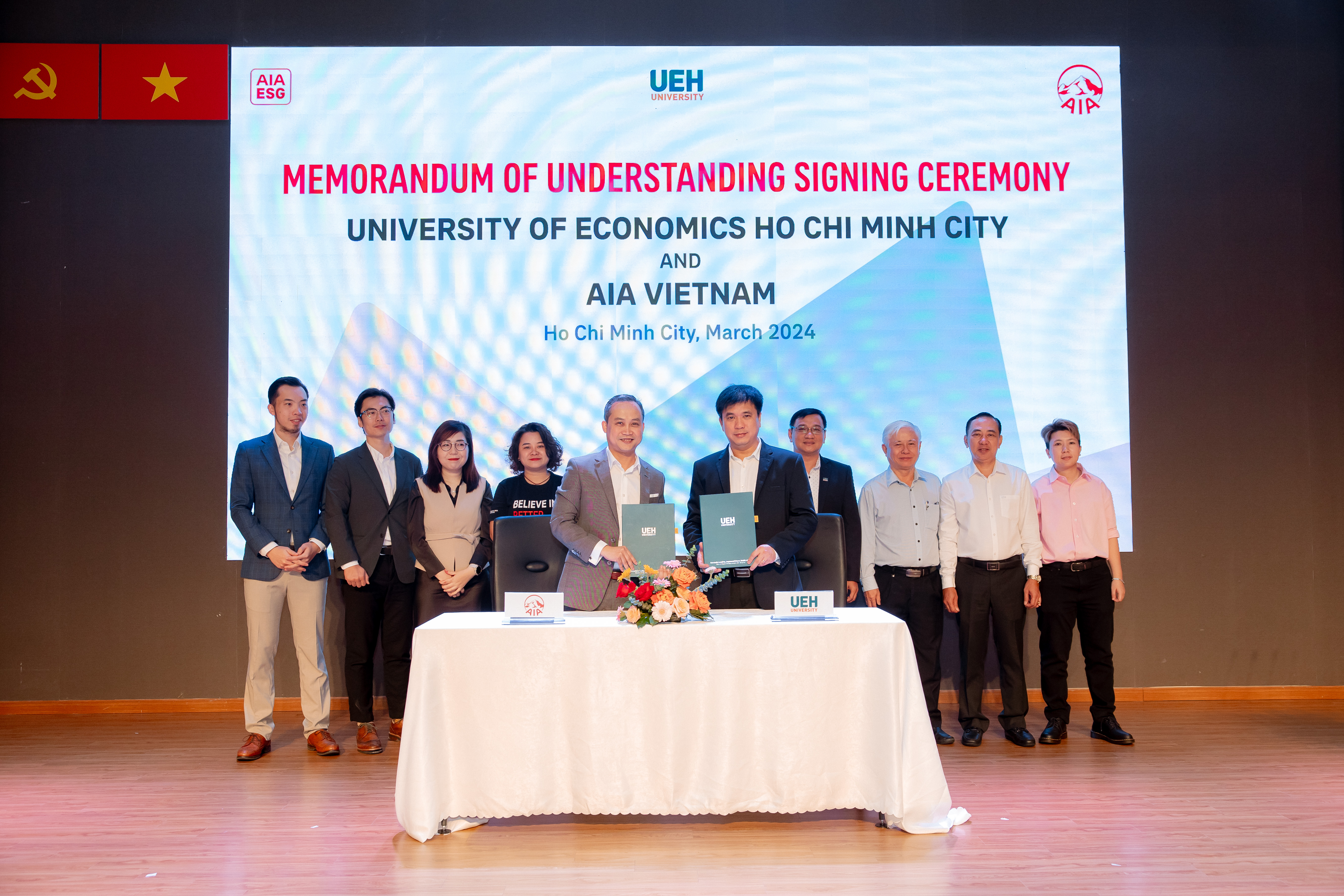 AIA Việt Nam đồng hành cùng Đại học Kinh tế Thành Phố Hồ Chí Minh: Nâng bước thành công cho thế hệ trẻ!