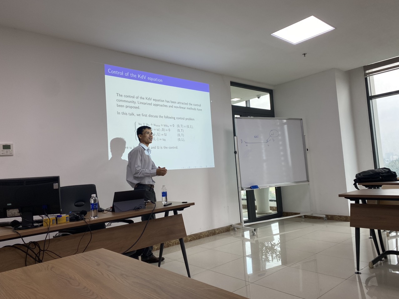 Seminar tại khoa Toán - Thống kê với GS. Nguyễn Hoàng Minh (Professor at Sorbonne Université, Paris, France)